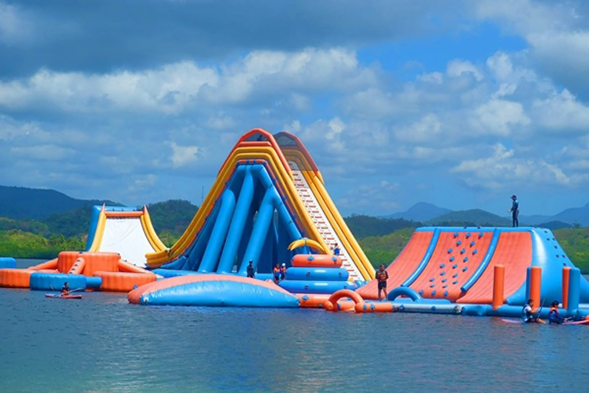 Sea playground watersports